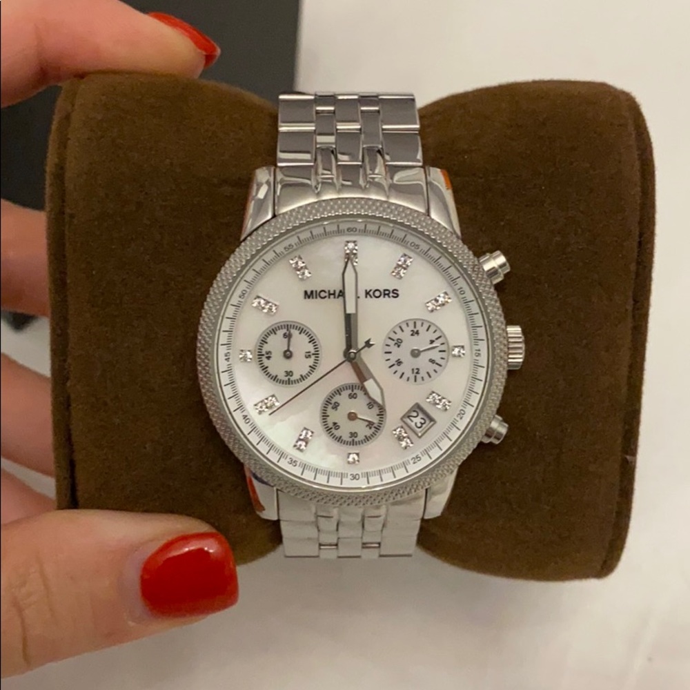 Michael Kor’s Silver Watch MK5020